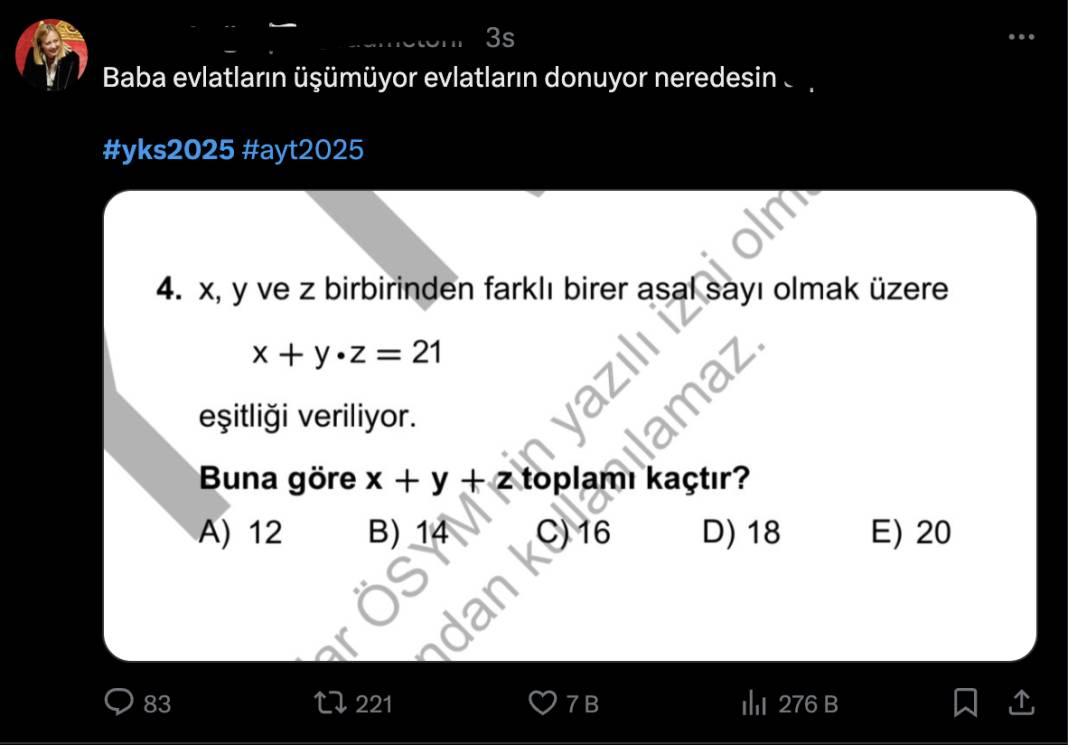 YKS SINAV YORUMLARI | Adaylardan komik TYT-AYT ve YDT yorumları 14